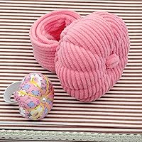 Vista 7 de Alfiletero elástico en forma de calabaza con anillo para la muñeca, almohadón para agujas de costura y manualidades DIY con 1 banda elástica