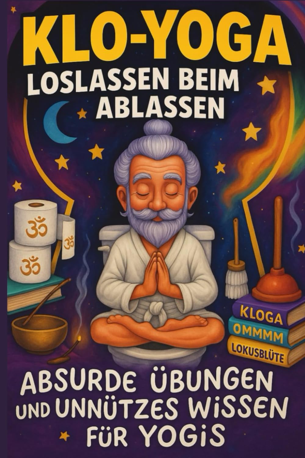 Klo-Yoga: Loslassen beim Ablassen: Absurde Übungen und unnützes Wissen für Yogis