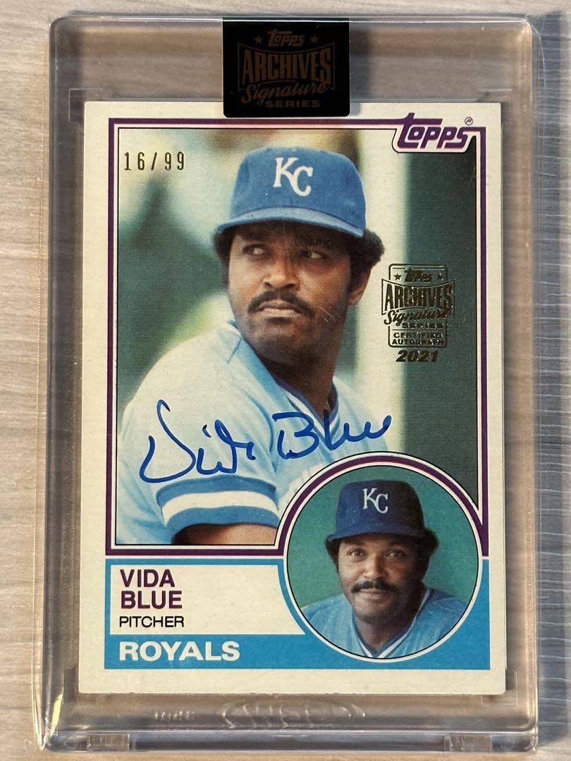 Amazon.co.jp: Vida Blueヴァイダブルー サインカードtopps 99