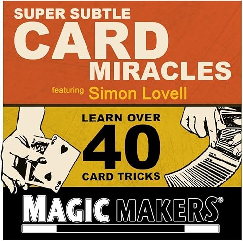 Miniatura 1 de Magic Makers 40 increíbles trucos de cartas | Magia para adolescentes y adultos | Incluye trucos de cartas y trucos de lectura mental