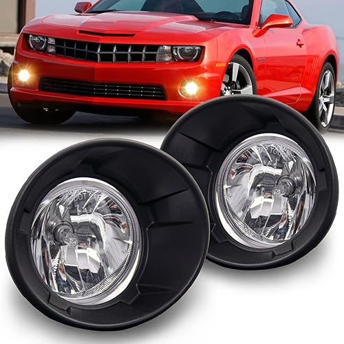 Miniatura 1 de Conjunto de lámparas antiniebla de conducción para Chevy Camaro 2010-2013 reemplazo de luz antiniebla con bombillas H16 12V 19W e interruptor y kit