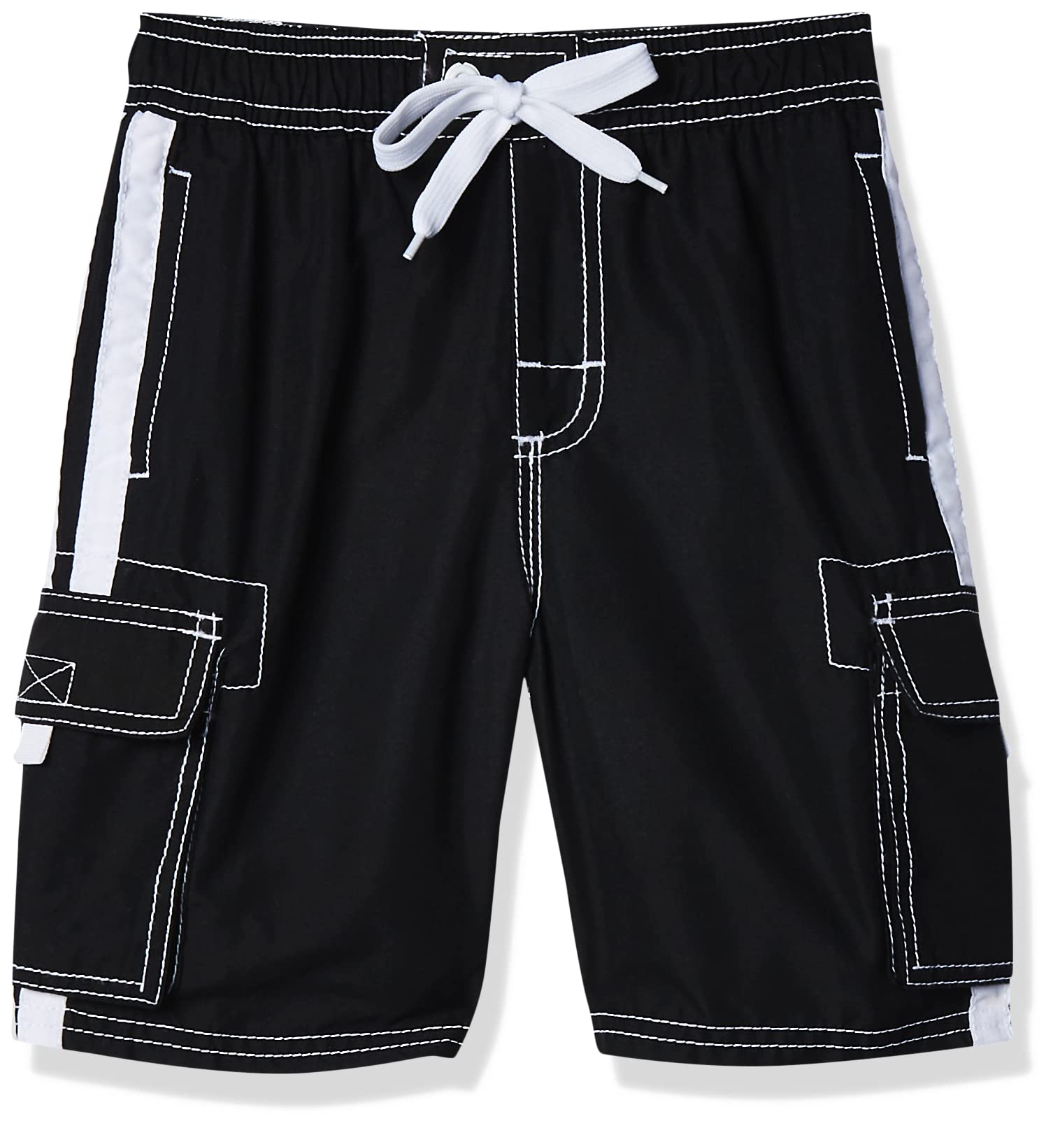 Kanu SurfBoys' Barracuda Quick Dry UPF 50+ Beach Swim Trunk