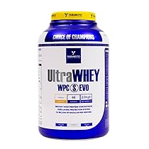 YAMAMOTO NUTRITION Ultra Whey WPC S EVO 2 kg, Integratore Alimentare di Proteine del Siero Concentrate e Spore di Bacillus, Aumento Massa Muscolare, Gusto Vaniglia