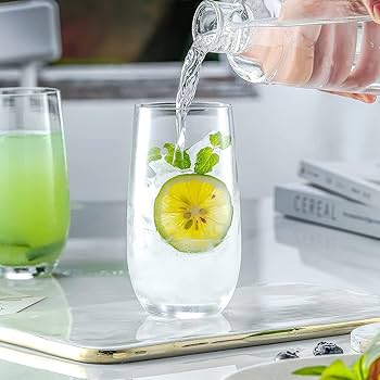 Amazon | グラス 4個入 410ml タンブラーグラス ガラスコップ