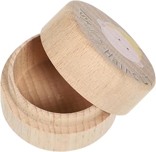 Keepsake Box for Boys and Girls Haircut Wooden Haircut Holder for Newborn Memory