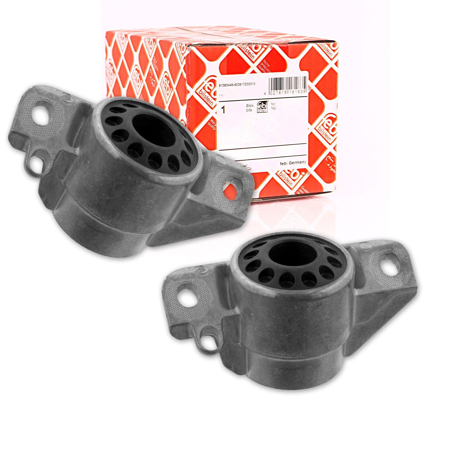 2x Bilstein B4 Gas Stossdämpfer + Febi Domlager hinten