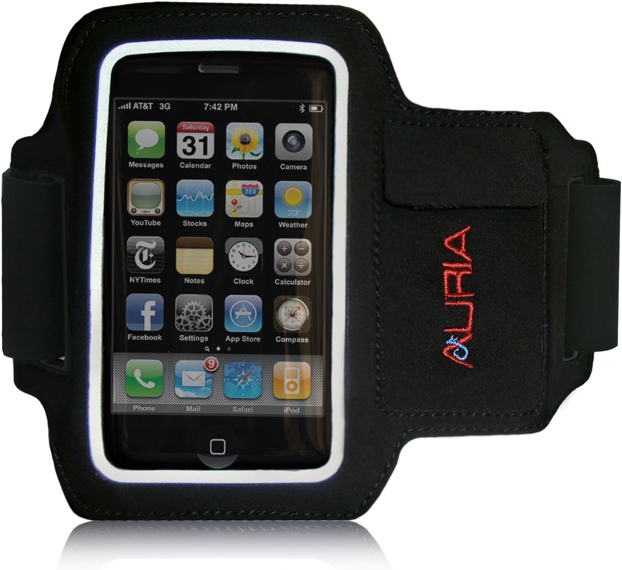 : Universal Smartphone Armband for iPhone 6/5, Samsung Galaxy S 6/5 even with protective case