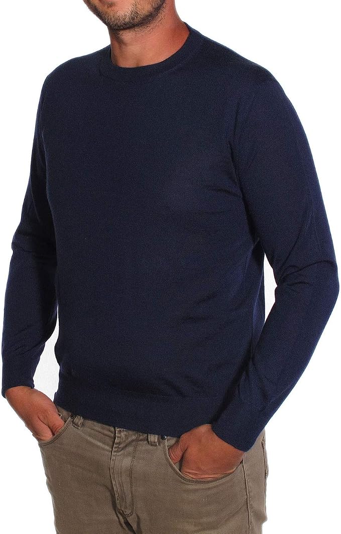Duemme Maglieria Cashmere - Uomo, Pullover, Maglione, Maglia, 100% Cashmere  Extrafine, Collo a Girocollo, vestibilità Slim : Amazon.it: Abbigliamento