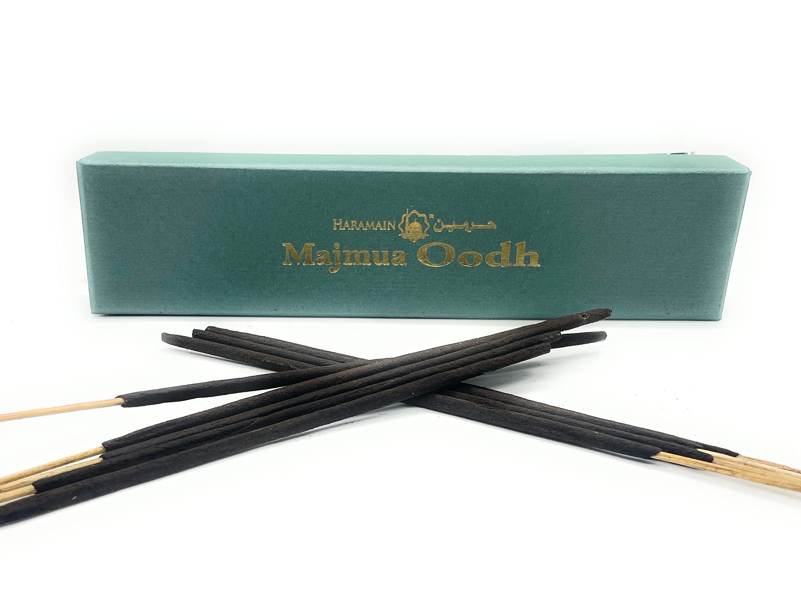 Haramain MAJMUA OODH - Agarwood Incense Stick - Agarbatti - Made from Pure Oudh and Vetiver