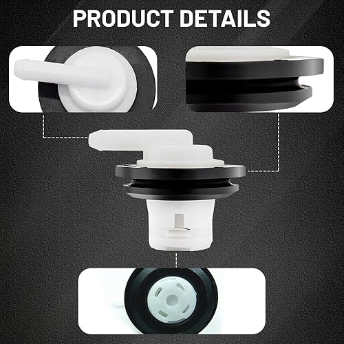 Miniatura 4 de Válvula de ventilación del tanque de combustible, válvula de ventilación de tanque de combustible con kit de sello de ojales, 5360058 5360059