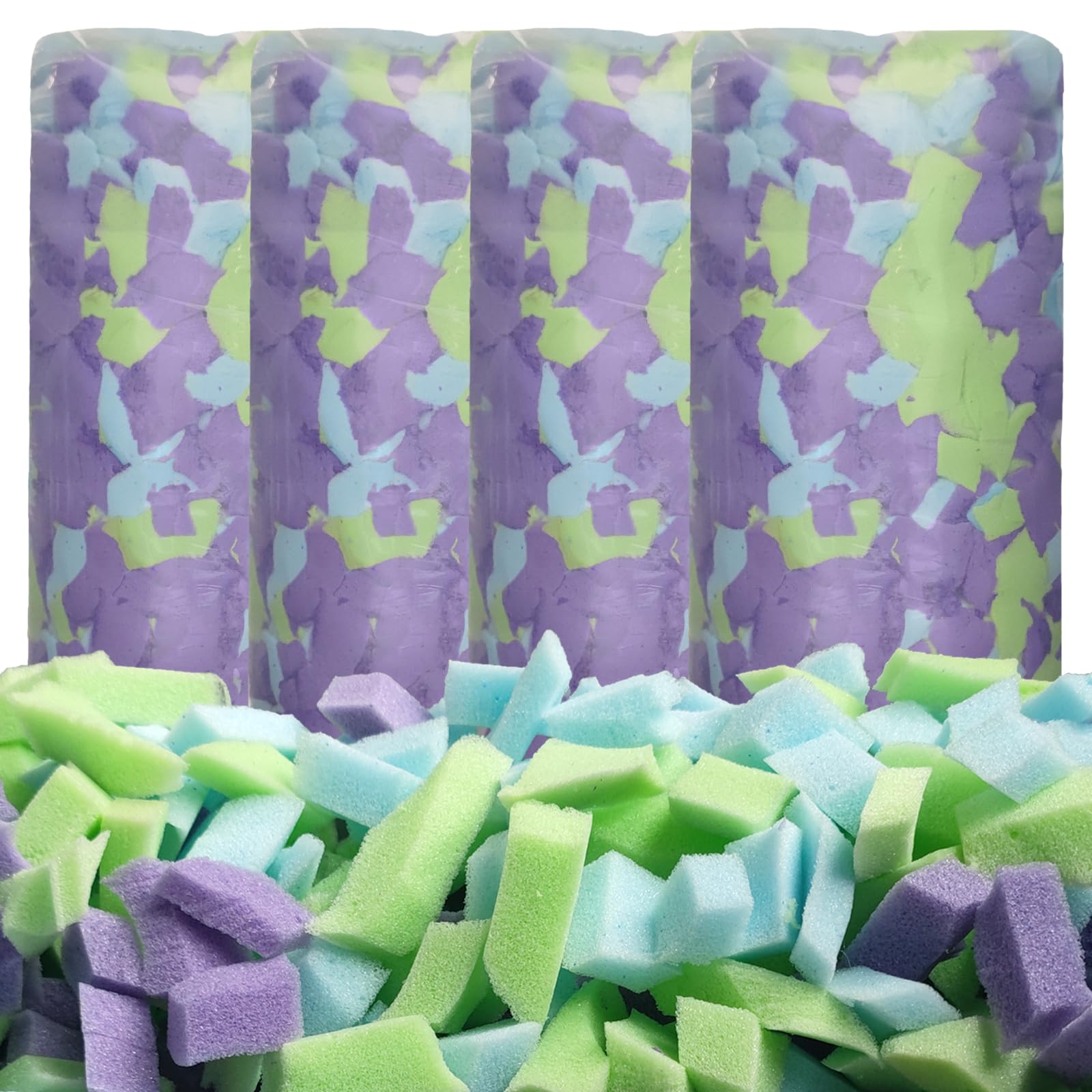 Odor-free Stuffing Foam Shredded - 10 LBS, Odor-Free, For Bean Bags ...
