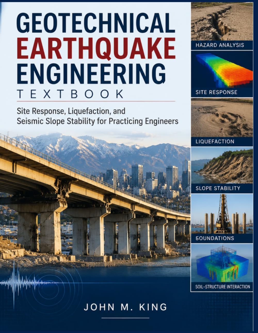 Geotechnical Earthquake Engineering Textbook: Site Response, Liquefaction, and Seismic Slope Stability for Practicing Engineers
