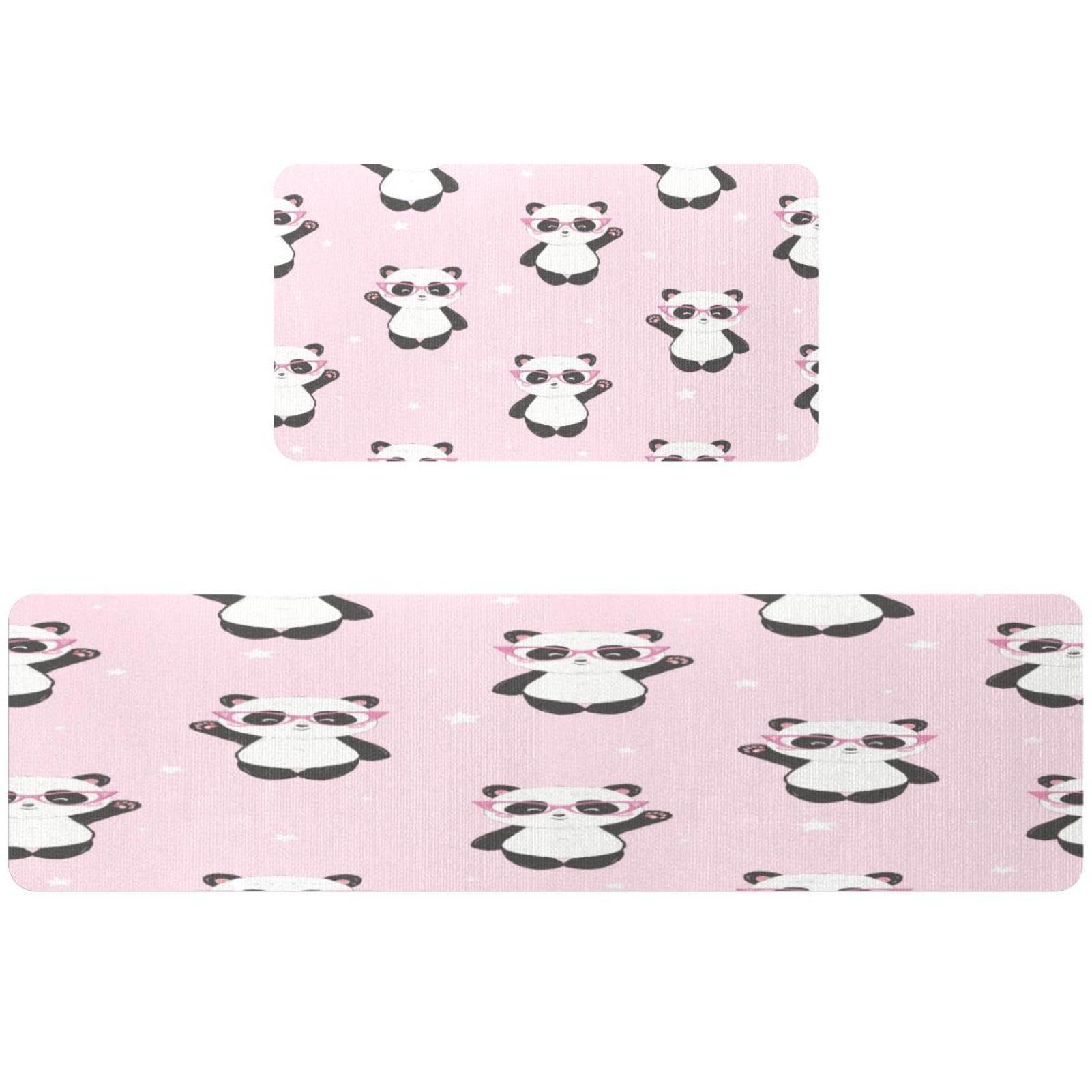 Tapete de cocina antideslizante lavable y alfombra absorbente pasillo VAPOKF 2 piezas