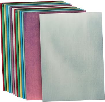 HOMSFOU 14pcs Cyanotype Paper Materials Sun Print Paper DIY Kit Water-Resistant for Camping Parties Art Printing