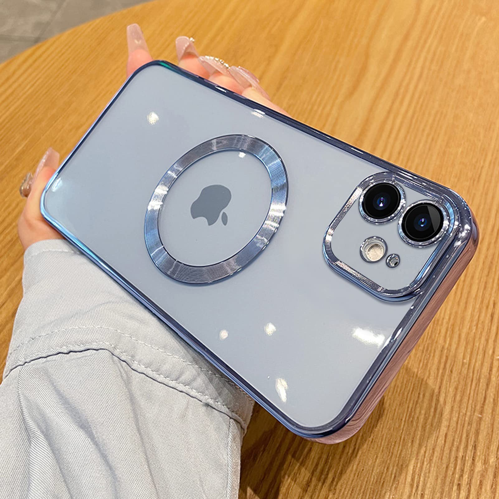 Amazon.com: Uioeua Compatible with iPhone 11 Magnetic Clear Case