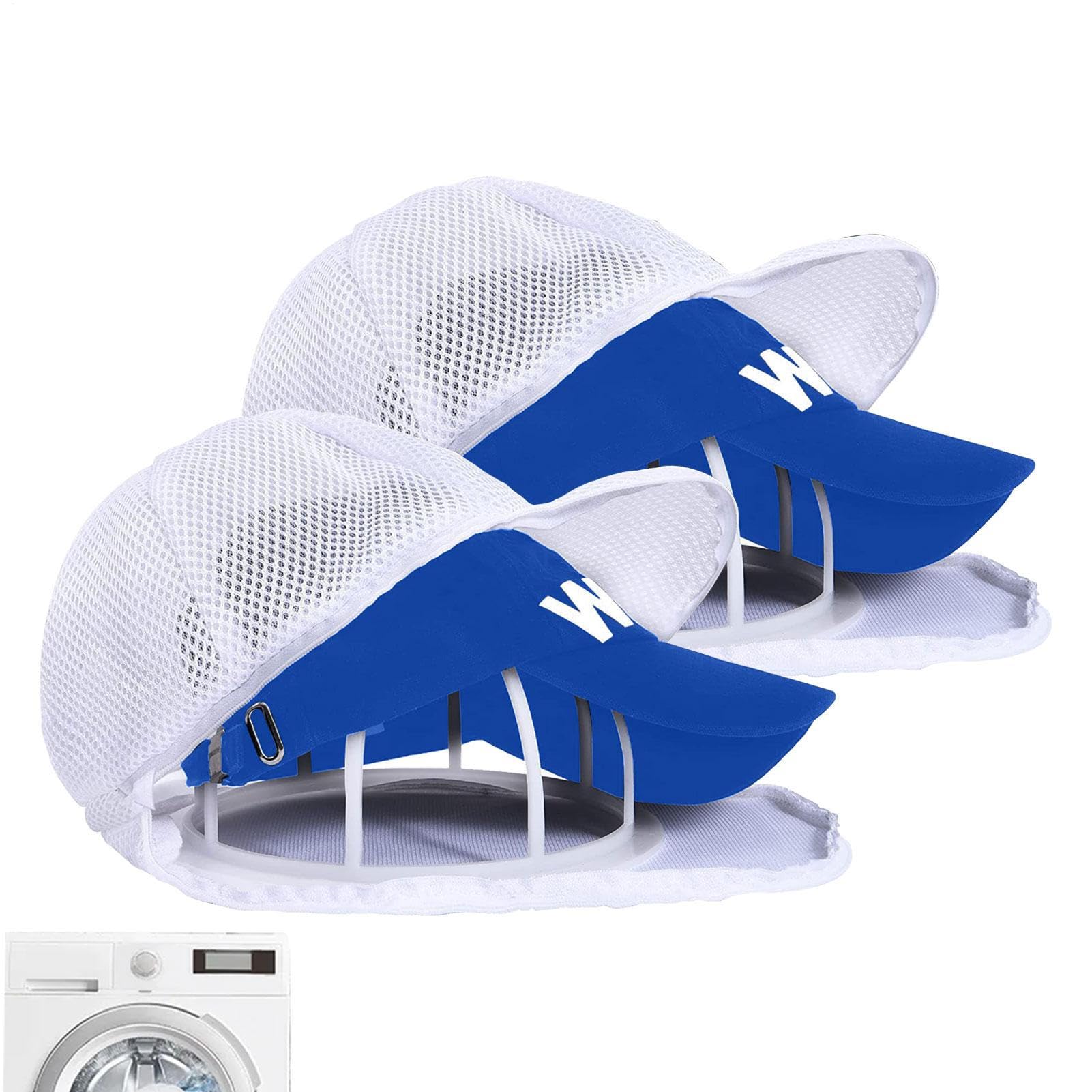 Cage de lavage pour casquettes anti-déformation et filet portable de séchage pour chapeau adulte