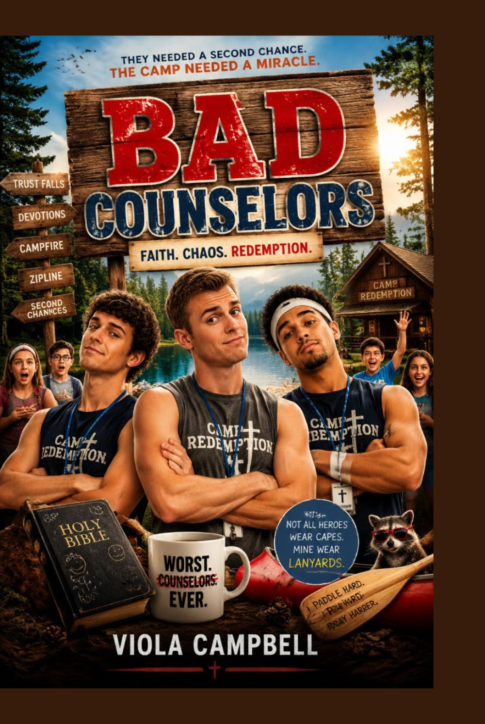 Bad Counselors: Matt Cornett and Ramon Reed in a Hilarious Journey of Frat Bros Turned Camp Counselors: Crime, Chaos, and Redemption at Christian Youth Camp