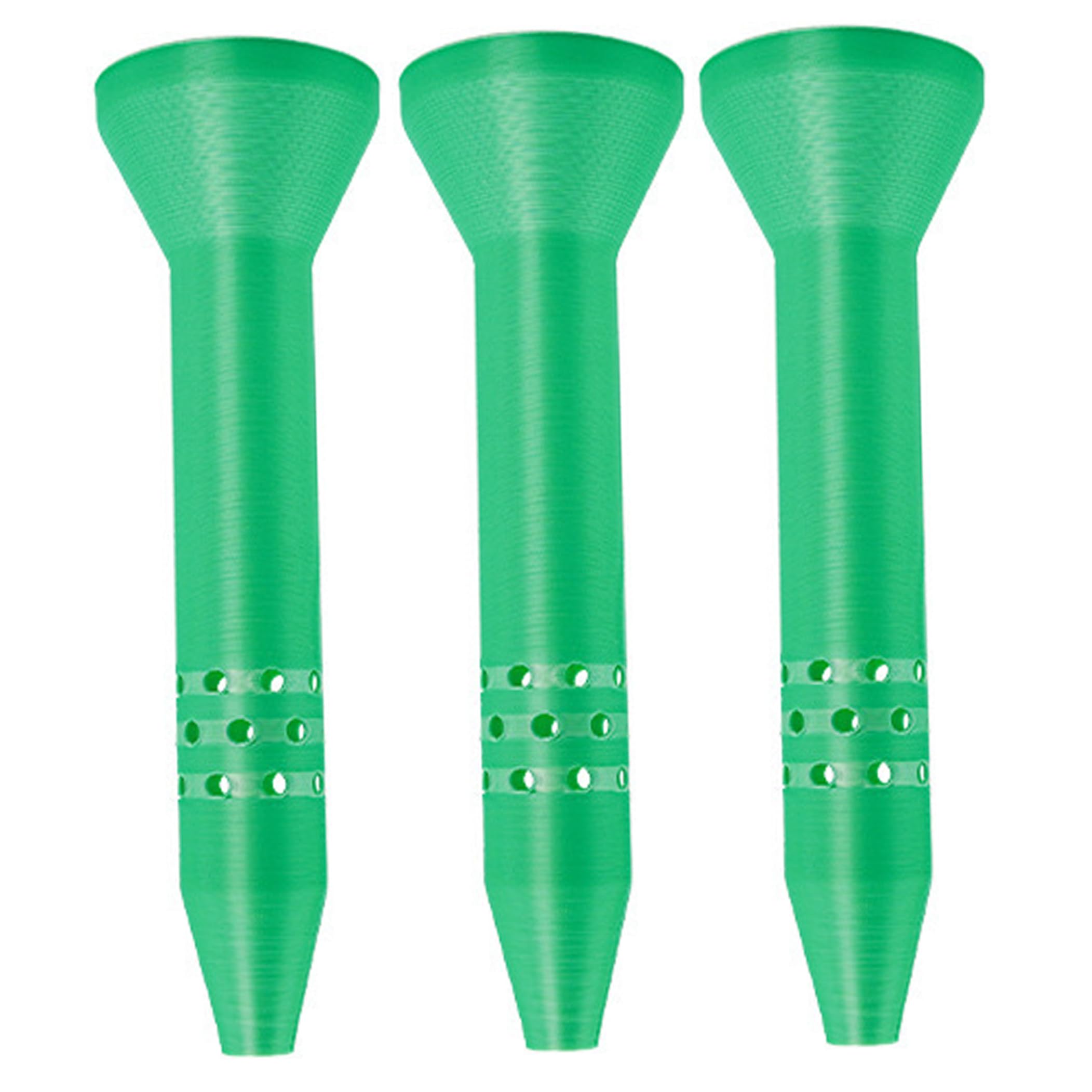 Ameble 3 Pack 5.2x1.57 Inch Plant Watering Funnel Set, Porous Plant Waterer for Indoor Outdoor Potted Plants, Vacation Watering Device