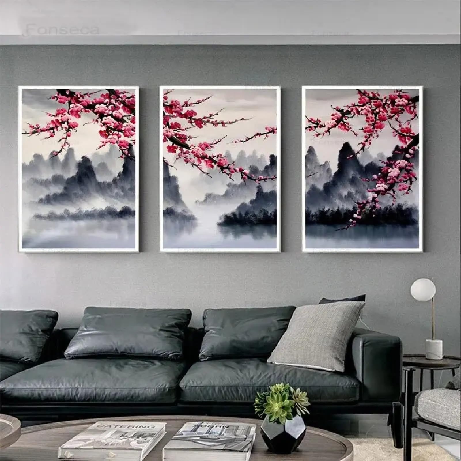 Toile de style chinois de qualité supérieure avec impression haute définition - 8