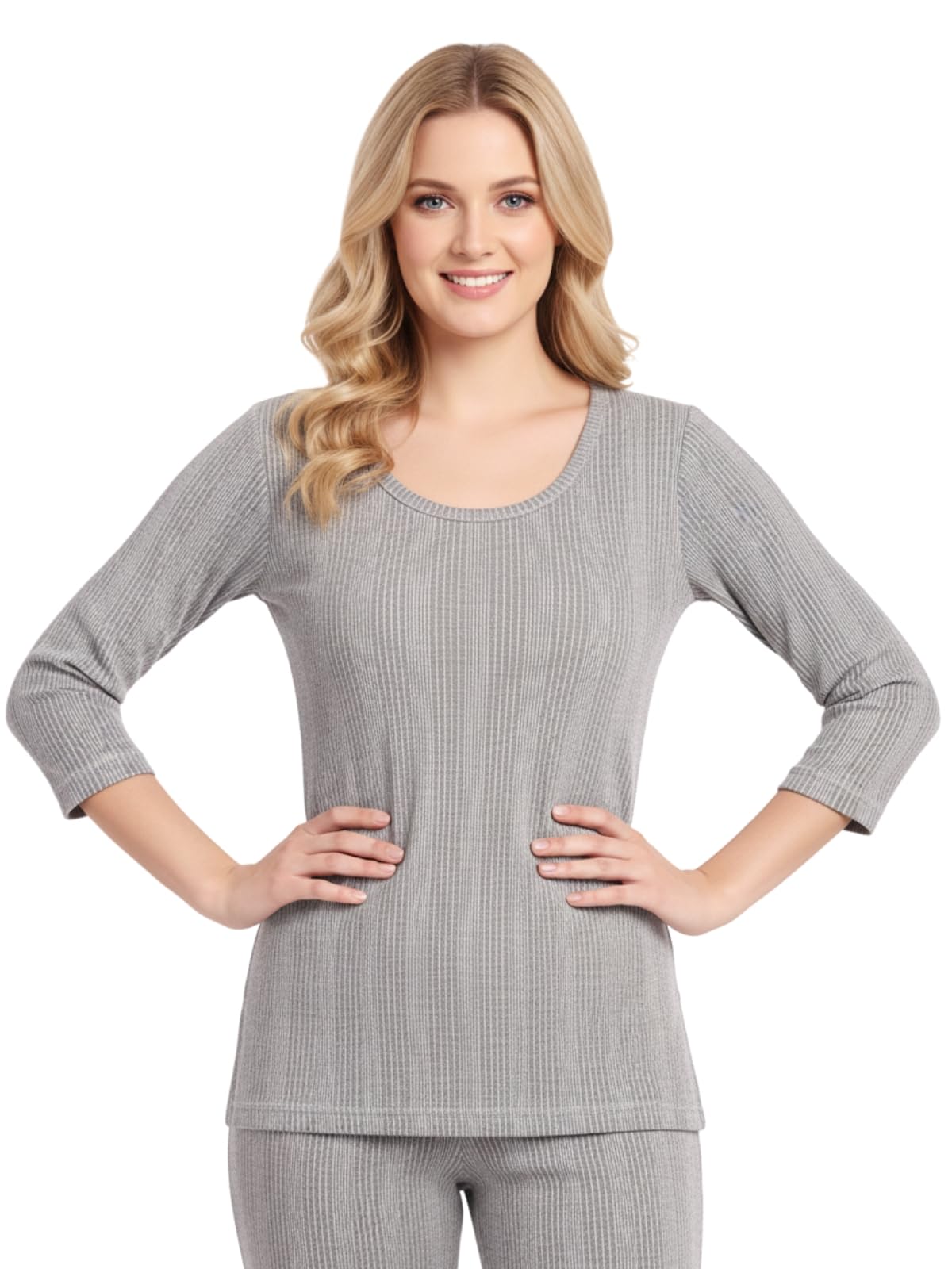 Women Cotton Blend Thermal Top Full Sleeve-image-32