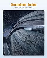 Vista 7 de ROADFAR Se adapta a 2001-2007 para Toyota Highlander Ventana Montaje Exterior Deflector de Ventana Protector de Lluvia Juego de 4 piezas