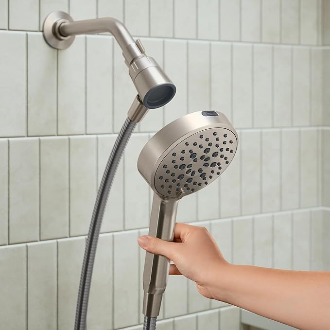 Regadera de Mano Kohler Assert 6 Modos de Rociado con Base Magnética miniatura 2