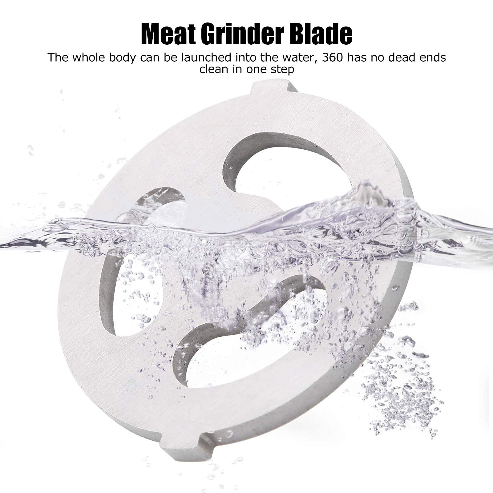 2 Lame Per Tritacarne In Acciaio Inox 304 - Foro 7mm Per Tritacarne Tipo 5# E B - Foto 9