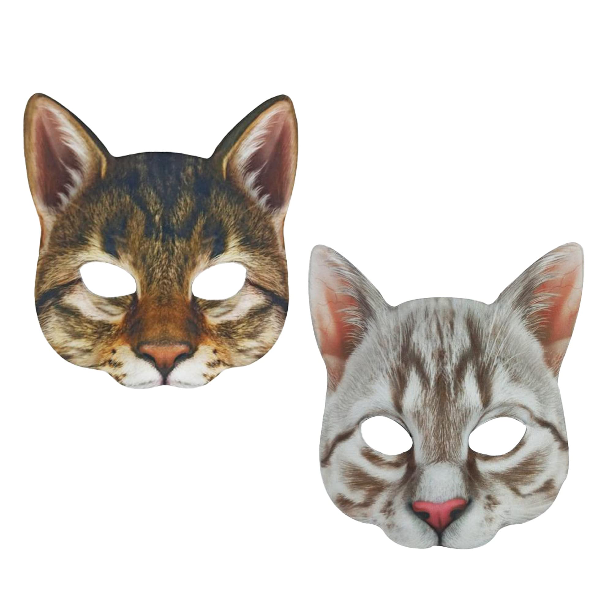 猫のお面　ハロウィン Amazon.co.jp: [bellarino]お面 ねこ ネコのお面 猫面 仮装 コスプレ