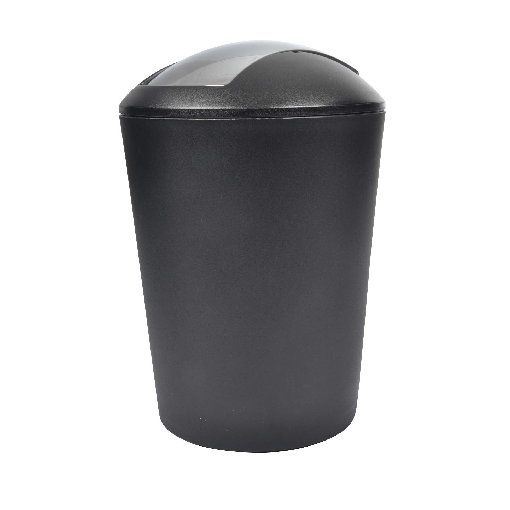 Douceur D'intérieur Black Swing Bin 5.6 Litre