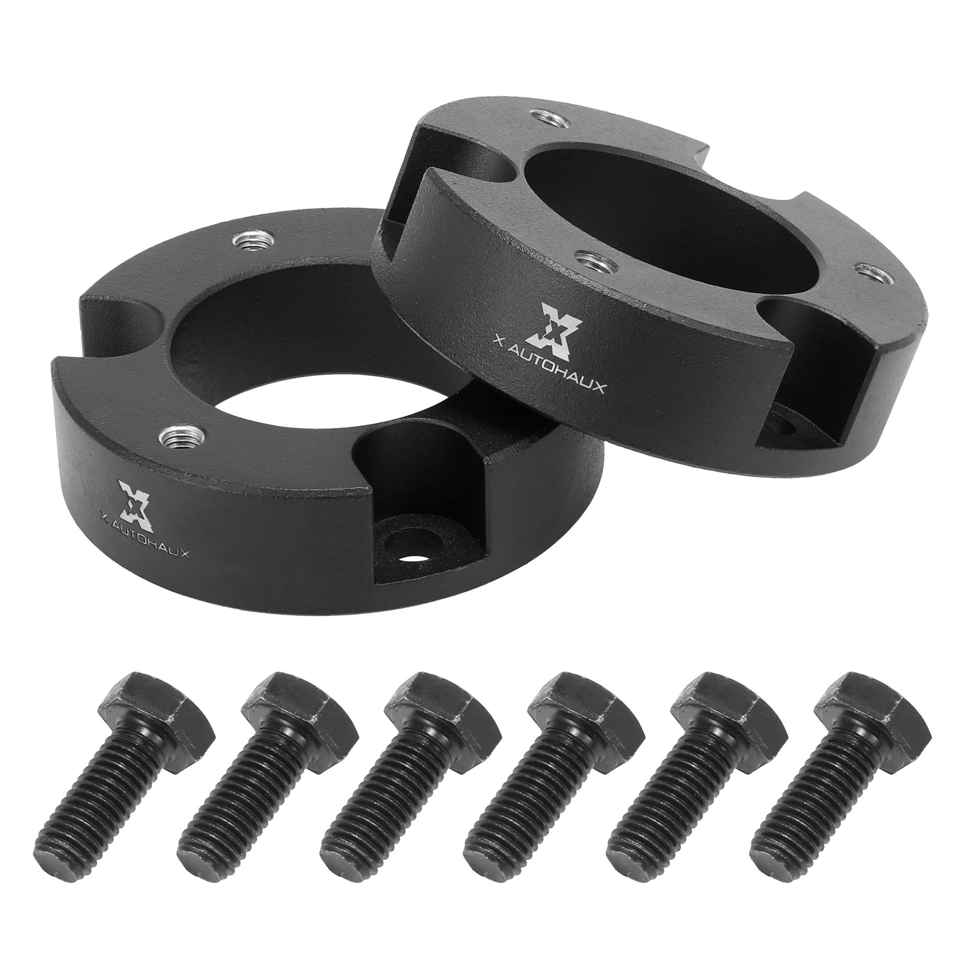 X AUTOHAUX 2.5 Inch Front Leveling Lift Kit Suspension Spring Strut Spacer Lift Spacers for Toyota Tundra 2WD 4WD 1999-2006