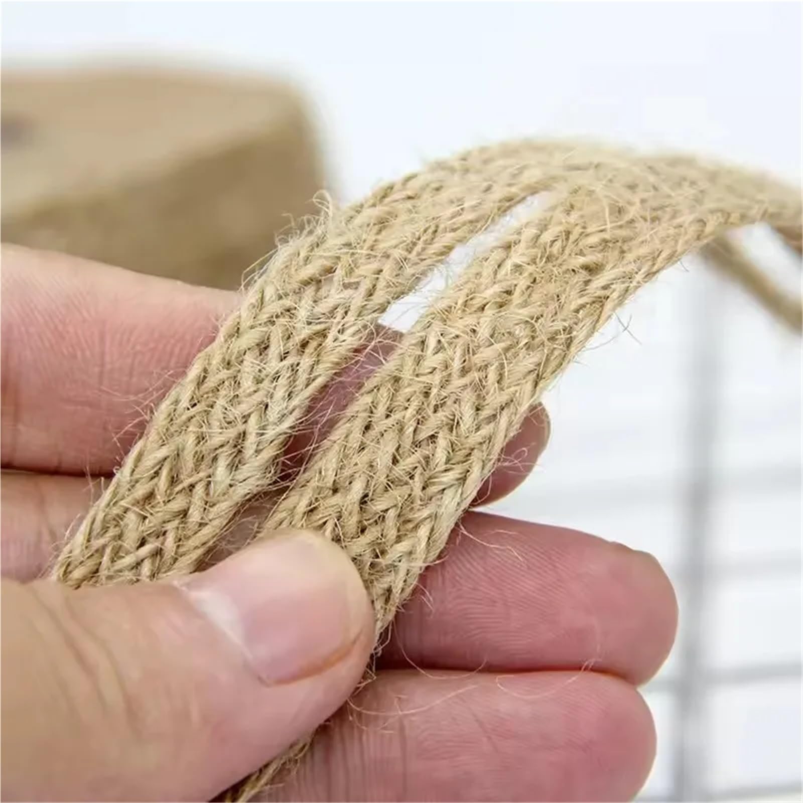 Sznurek jutowy, Lina jutowa DIY Craft Garden Home Decor Wielokolorowa średnica 1-3 cm(2.5cmx10m)