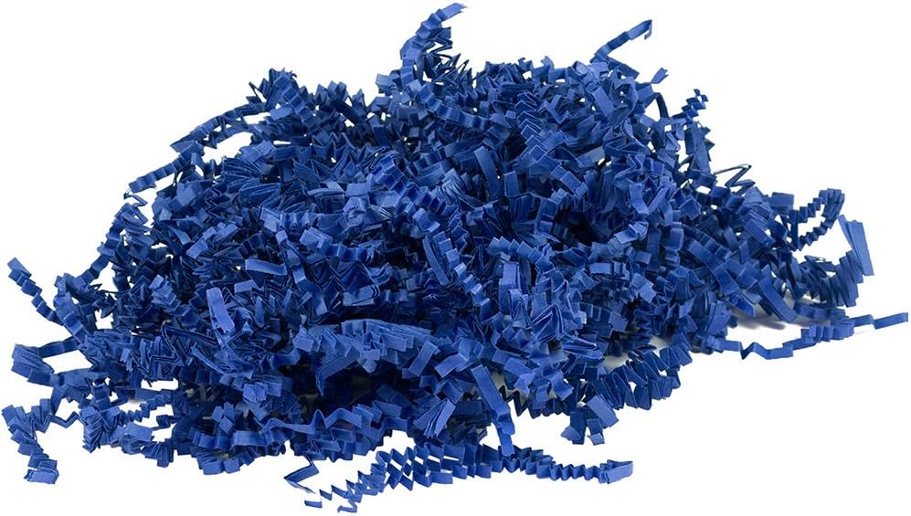 JAM PAPER Crinkle Cut Shred Tissue Paper - Kraft - 40 lb/box