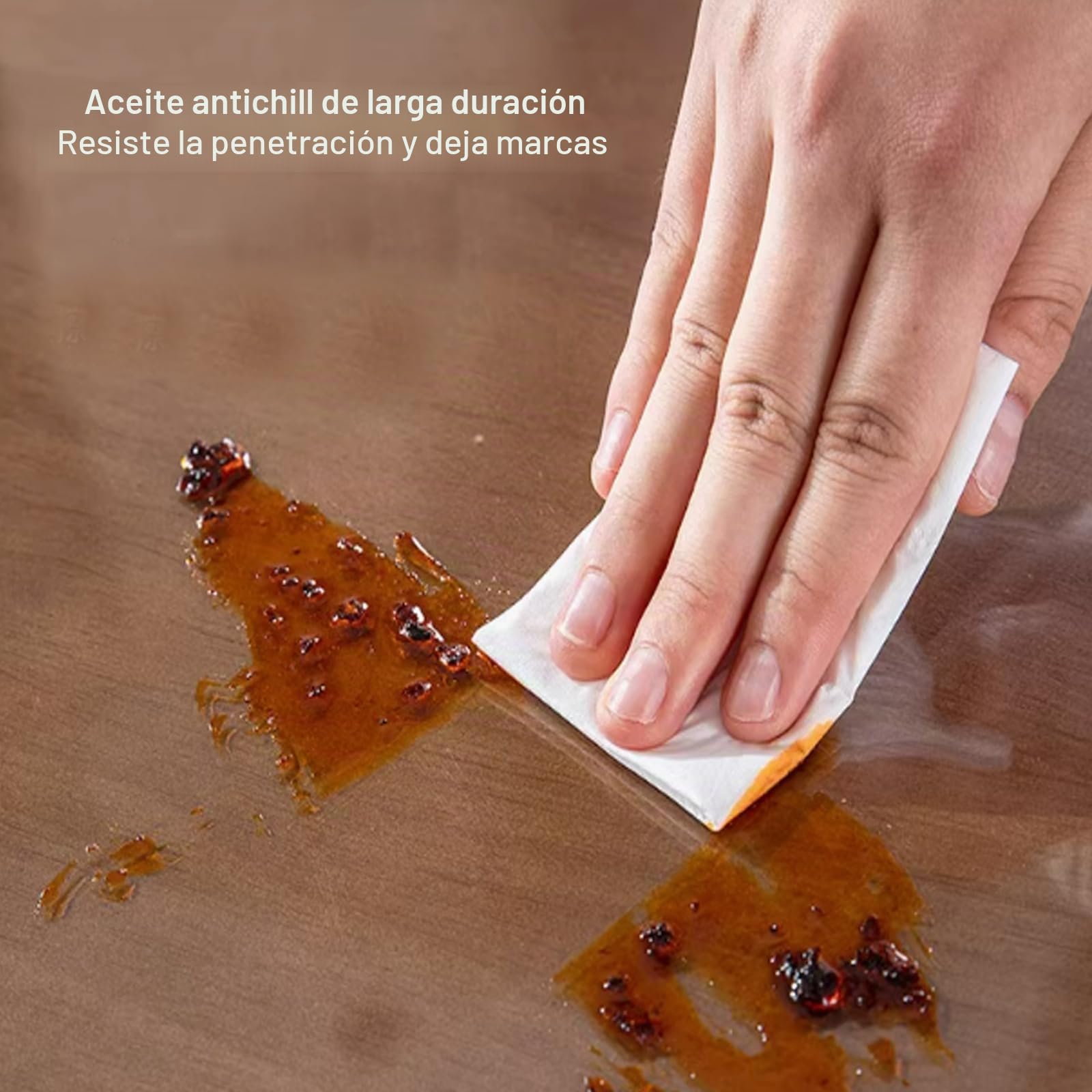 Mantel Transparente Rectangular de PVC 3mm - Protector de Mesa Resistente al Calor 65°, Impermeable y a Prueba de Aceite (90x180cm/35x71in)
