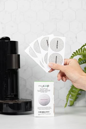 Miniatura 6 de My-Cap My-Foils Sellos de aluminio para reutilizar sus cápsulas Keurig Rivo, Verismo Starbucks, Lavazza Blue, Lavazza A Modo Mio, CBTL, y Caffitaly
