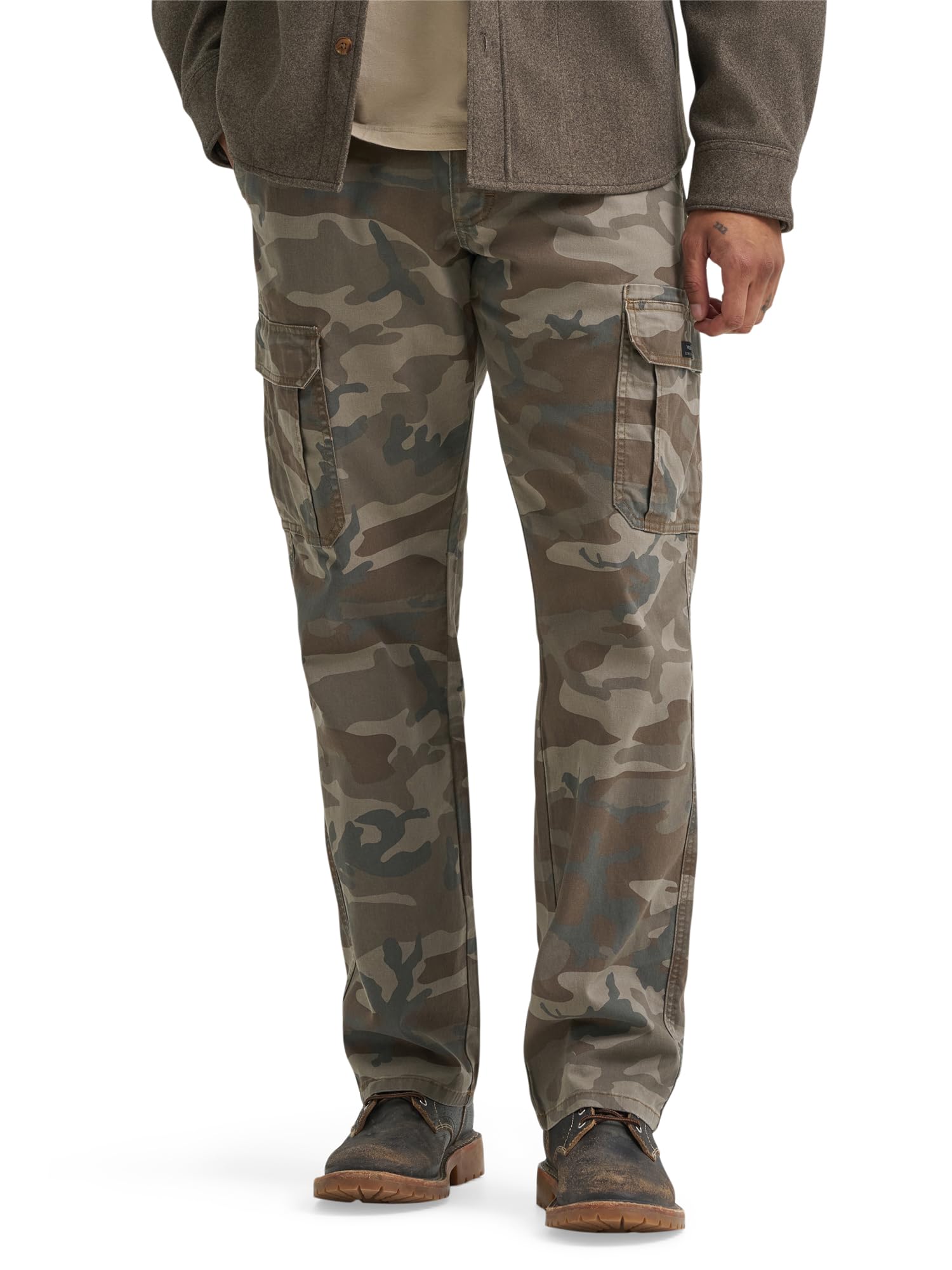 Wrangler Men's Relaxed Fit Stretch Cargo Pant