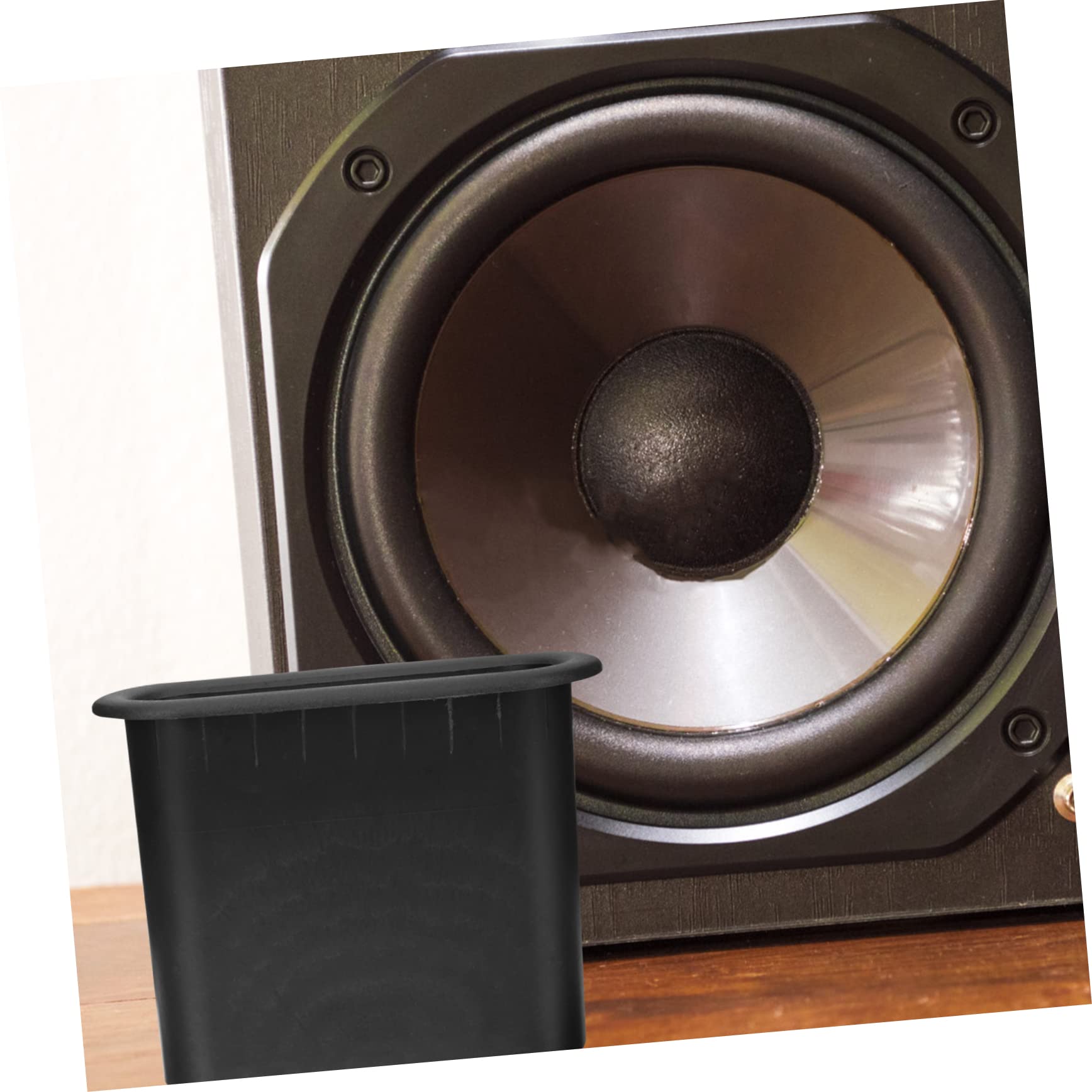 Housoutil Professional Appearance Sound Tube 5pcs Plastic Subwoofer Port Tubes for Speaker Cabinet