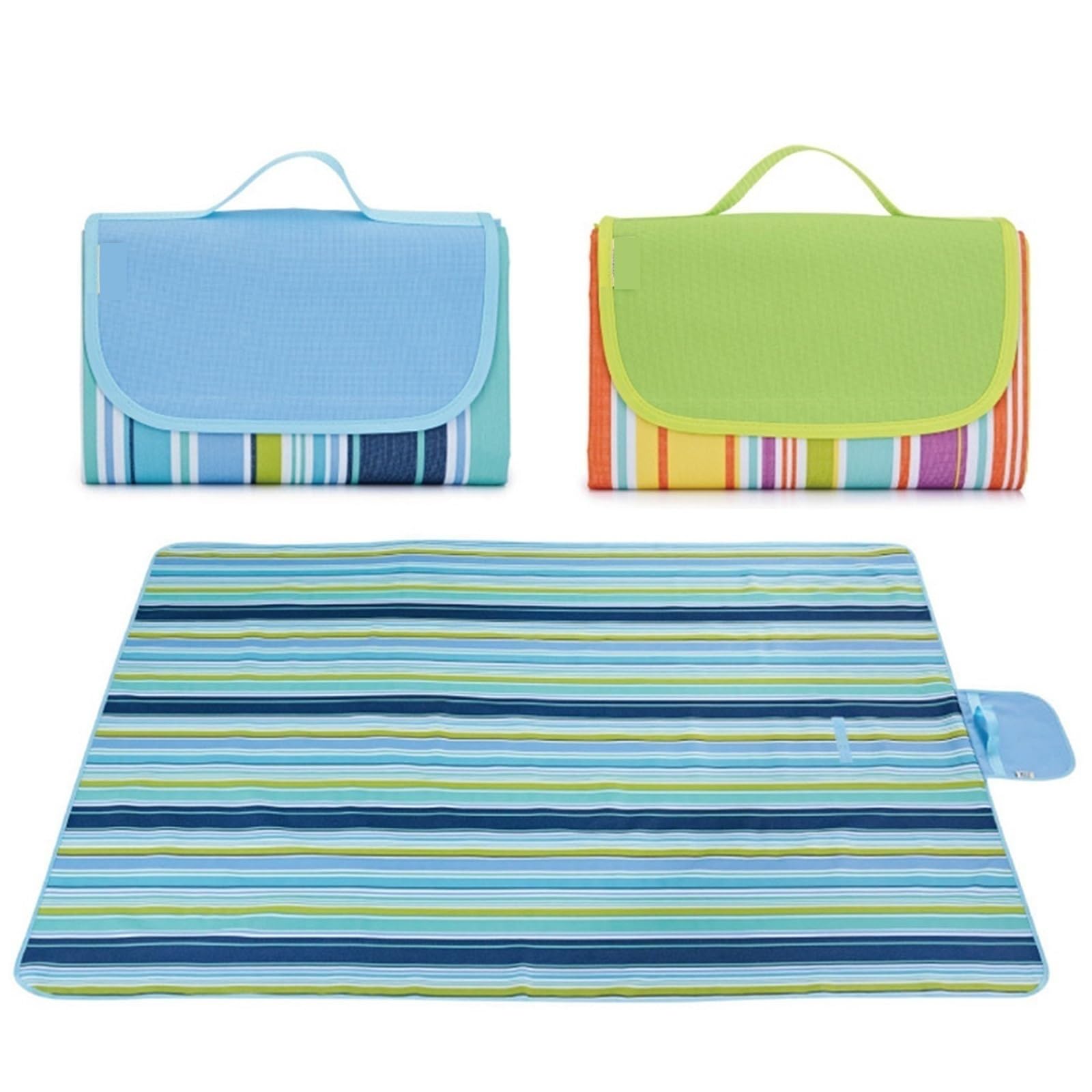 Coperta da Picnic Impermeabile Tappetino da spiaggia pieghevole impermeabile campeggio esterno 145 * 180 cm Coperta scozzese portatile for picnic per picnic campeggio spiaggia esterno(A)