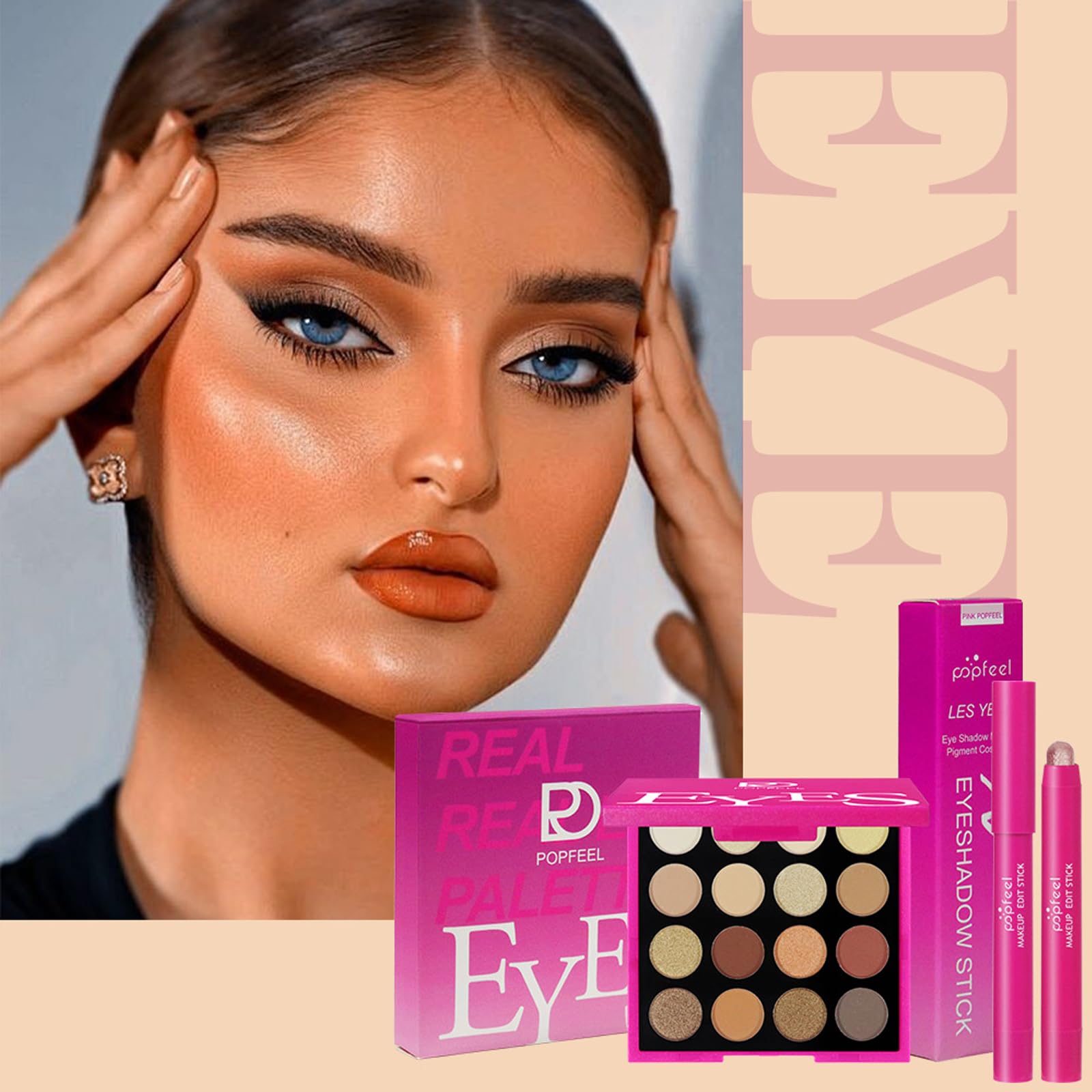 LHLXZQ Makeup Set for Women All in One Set including Eyeshadow Palette Concealer Lipgloss Lipsticks Mascara Blush - Image 3
