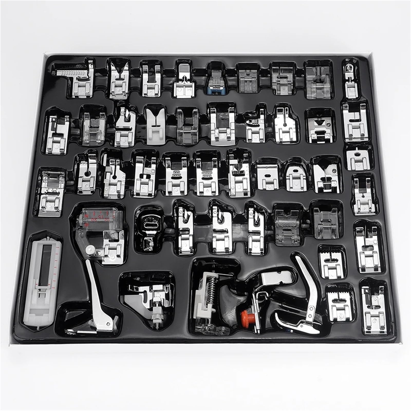 Sewing Feet 48pcs Metal Presser Feet For Sewing Machines Supplies For Various Project, DIY Craftwork Accessories