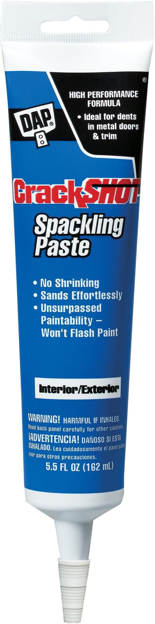 Dap 12372 CrackShot Spackling Paste 5.5-Ounce