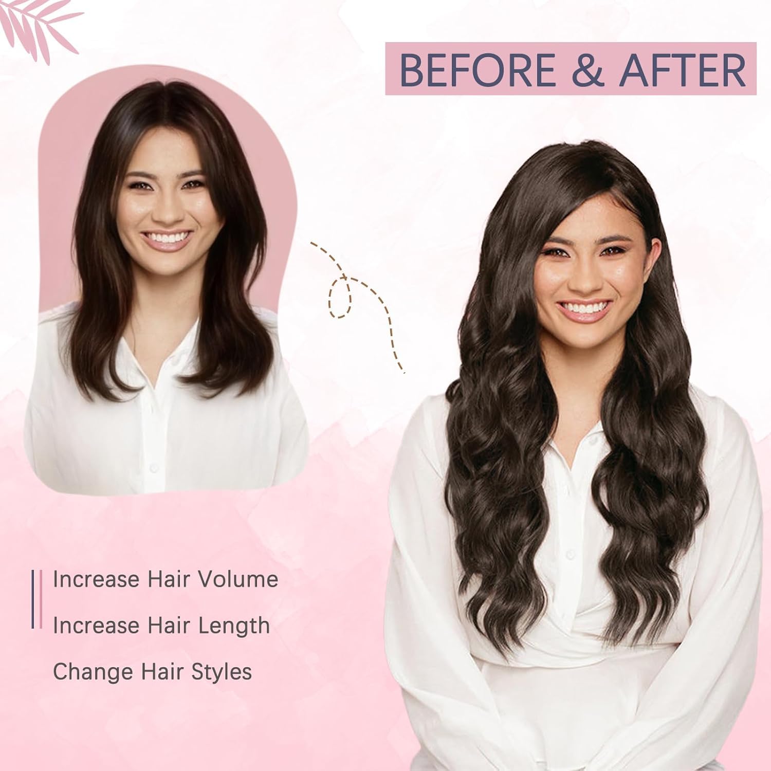 Amazon.com : Wire Hair Extensions Real Human Hair 75G 14 