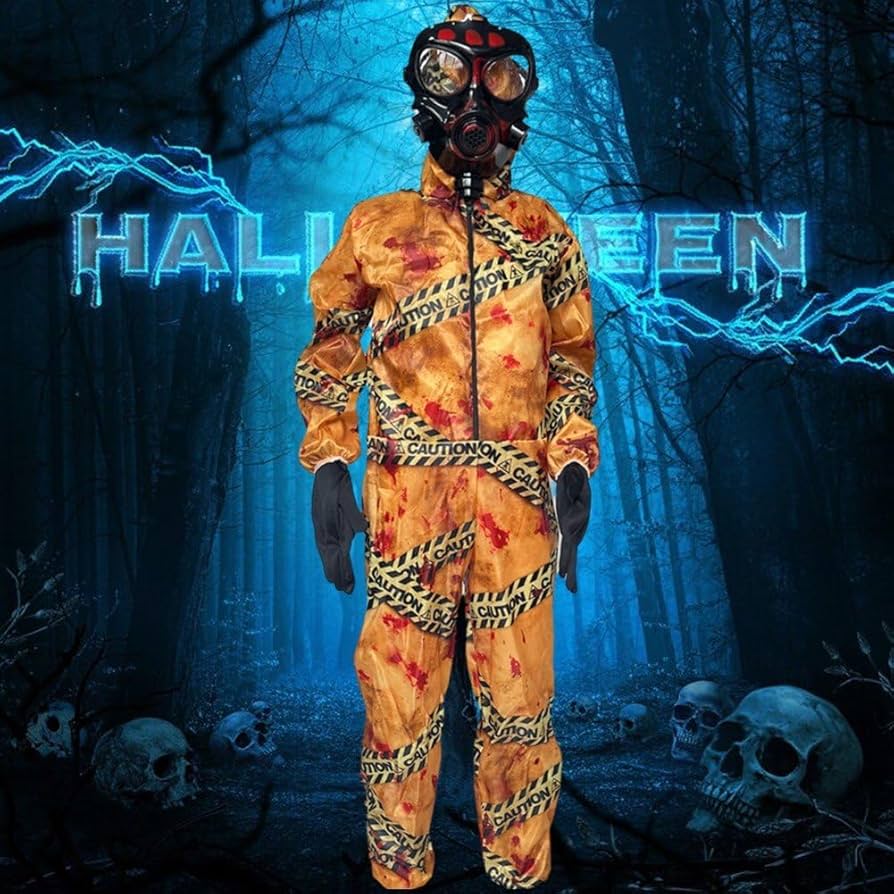 ゾンビ　バイオハザード　マスク コスプレ パーティーグッズ 【残5限定】 Amazon.co.jp: Simamile バイオハザード ゾンビ コスプレ スーツ