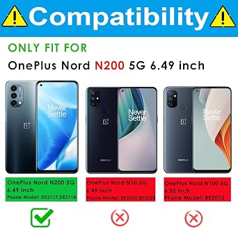 DETUOSI Oneplus Nord N200 5G Phone Case, Built in Screen Protector, Oneplus Nord N200 5G Shockproof Case [360 Full Body Protection], 3 in 1 Clear Protection Phone Case for 1+Nord N200 5G, Black