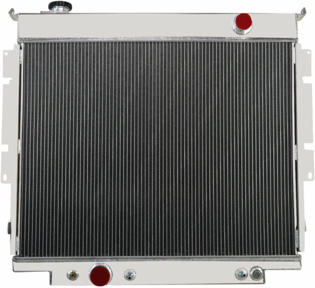 3 Row Core All Aluminium Radiator & Shroud Fan & Relay Kit for Ford F59 F150 F250 F350 Super Duty 7.3L V8 Diesel 1983-1996 1984 1985 1986 1987 1988 1989 90 91 92 93 94 95