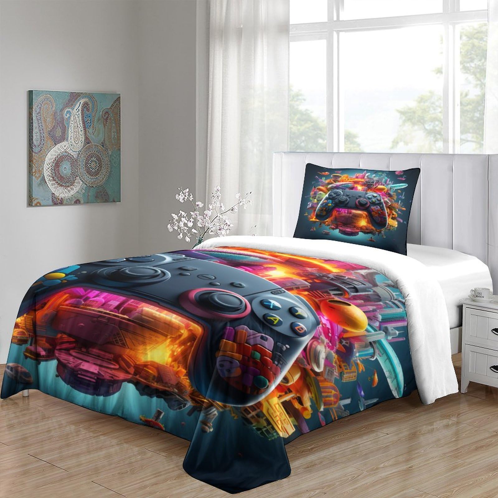 Funda Nordica Cama 105 Funda Nórdica Gaming 135x200 Cm Fundas