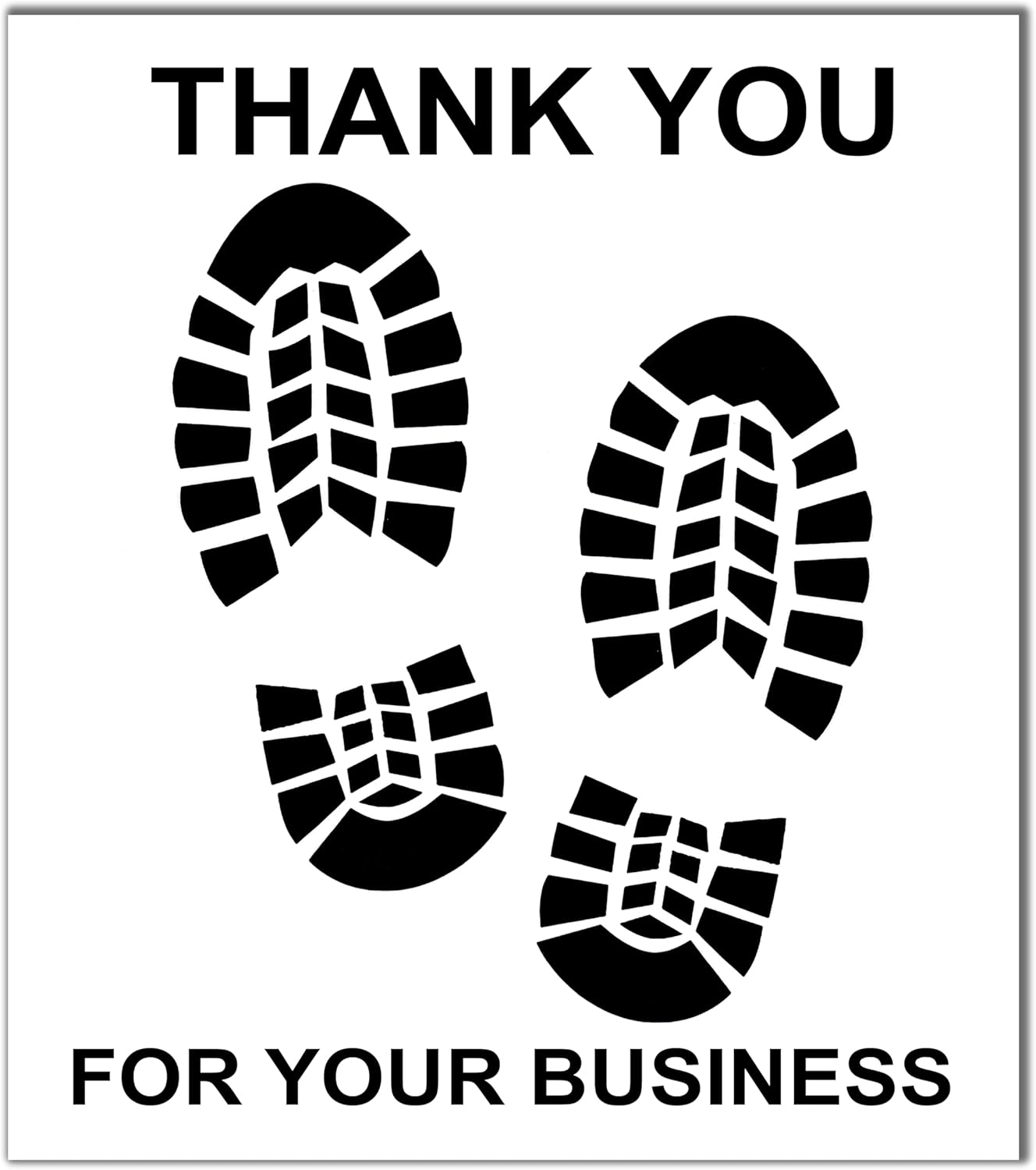 Huron Vehicle Disposable Paper Floor Mats, Black (500 pc)