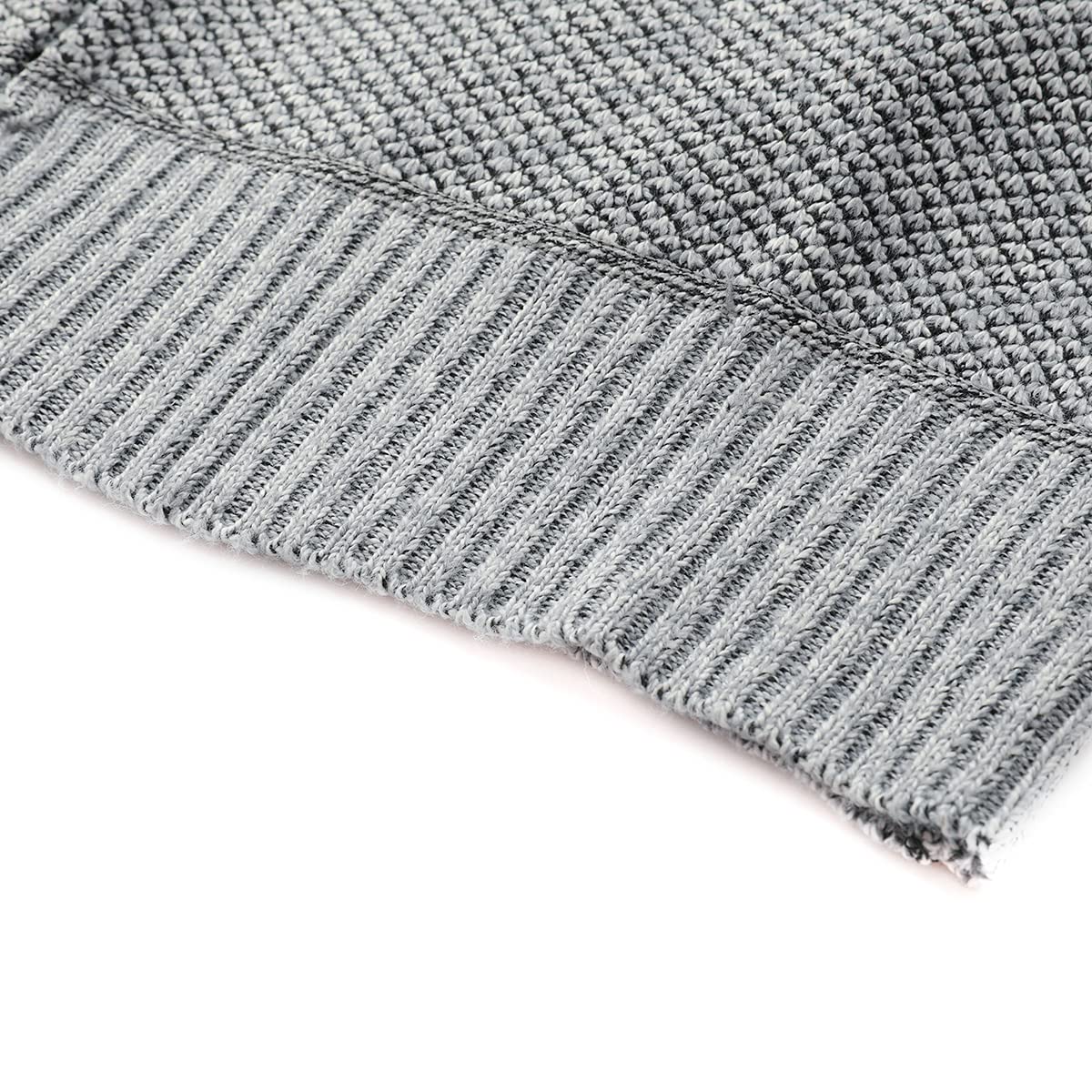 YOUTHUP Cárdigans de Hombre Invierno Casual Suéter Forro de Lana Cárdigan de Punto para Hombre