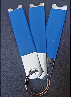 Pry Door Hand Tool Emergency Key Spring Steel Prying Tool Protective Sleeve (3)