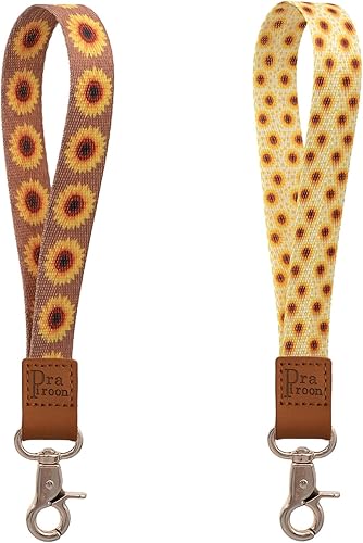 Miniatura 8 de Cordón de muñeca para mujeres y hombres, cordón de mano, correa de muñeca, llavero de automóvil, tarjetero para identificación