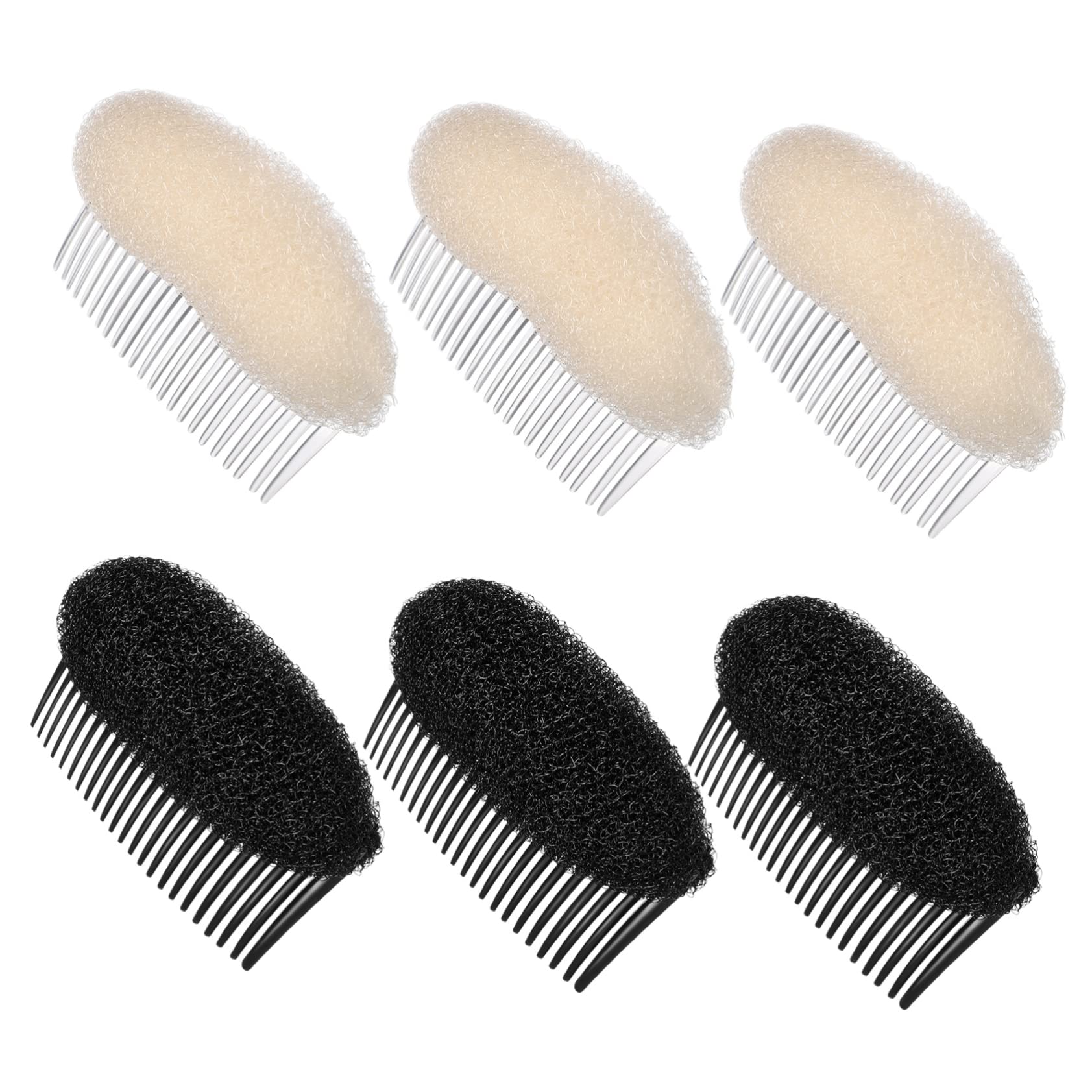 VICASKY Hair Accessories Bundle 6 Pieces Styling Sponges Hair Volume Sponge for Braids